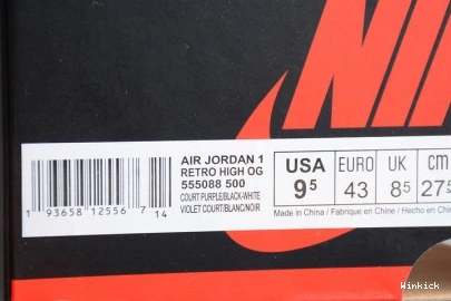 COURT 1 HIGH PURPLE 555088-500 JORDAN AIR 0816